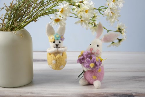 Primitives by Kathy Critter - Hatched Bunny