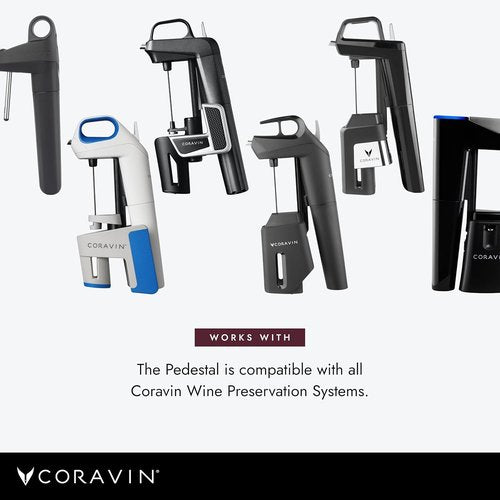 Coravin Premium Pedestal Base - To Hold Coravin Timeless and Coravin Pivot Wine by the Glass Systems