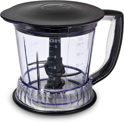 Ninja QB1004 Blender - 450W Food Processor with 48oz Pitcher & 16oz Chopper Bowl | Perfect for Smoothies & Meal Prep, Black