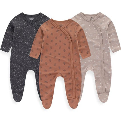 Ruliby New Born Clothes Cotton Layette Gift Outfit Set Unisex Baby Clothing and Accessories 0-3 Months