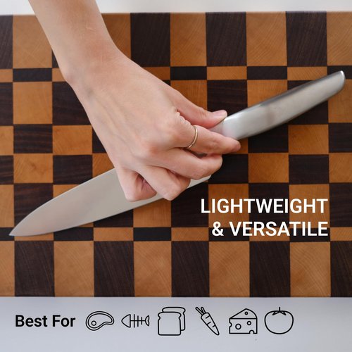 HAST 8 Inch Chef Knife, Ultra Sharp, Japanese Kitchen Knife, Carbon Stainless Steel, Lightweight, Ergonomic & Award-Winning Japanese Knife, Professional stainless steel knife