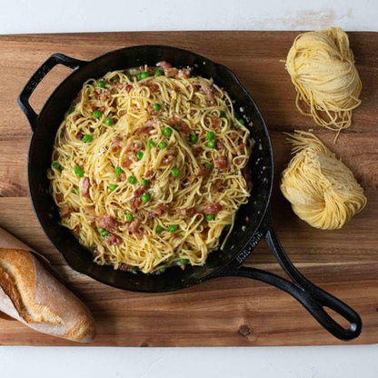 Lodge Blacklock 10.25" Cast Iron Skillet - Triple Seasoned - Lightweight & Easy Cleanup Cookware