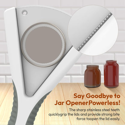 Skiennix Easy Grip Jar Opener - Effortless Bottle & Lid Remover for Seniors | Ideal Kitchen Gadget for Arthritis