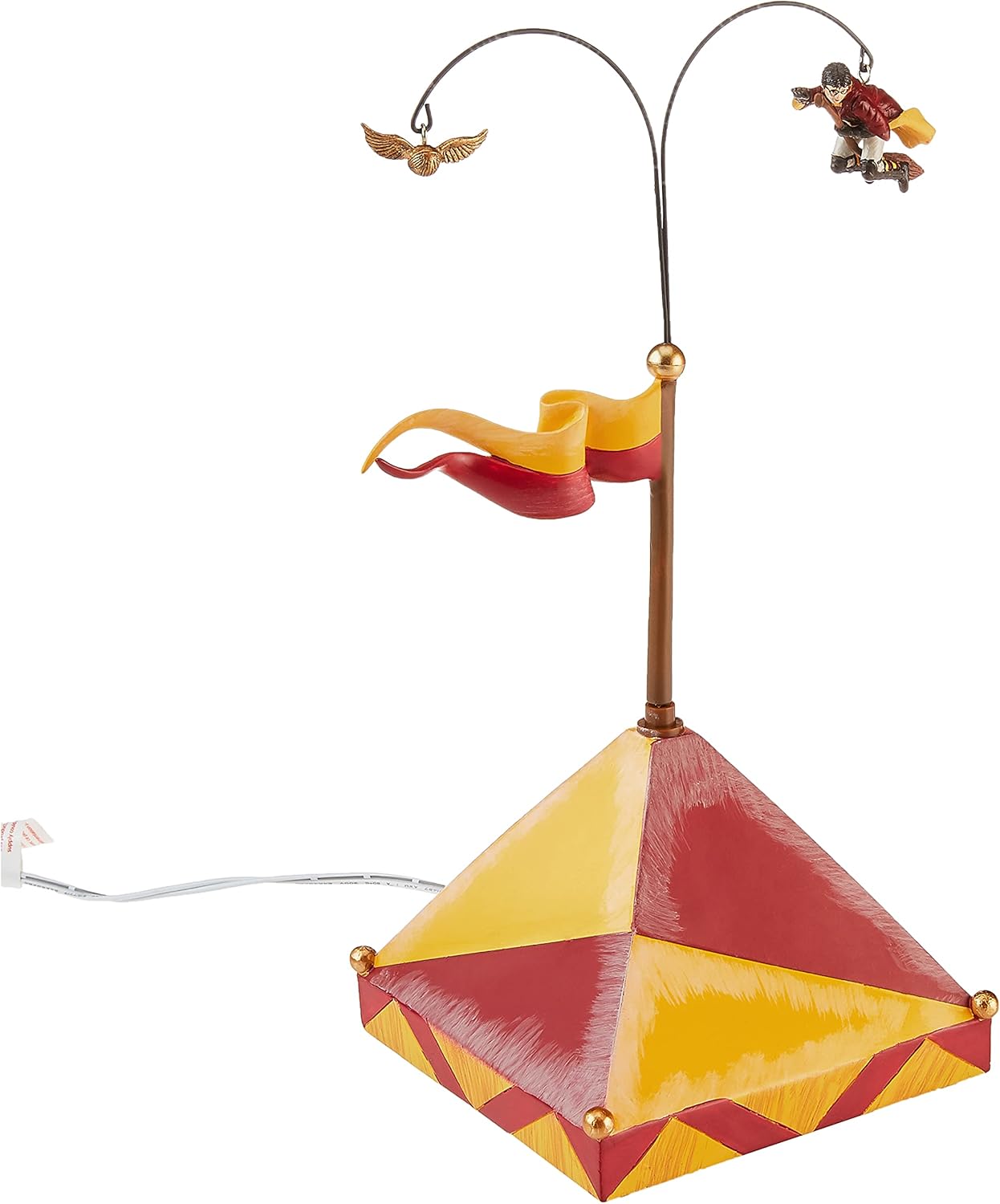Department56 Harry Potter Village Chasing The Snitch Animated Figurine - 9.84" Multicolor Collectible