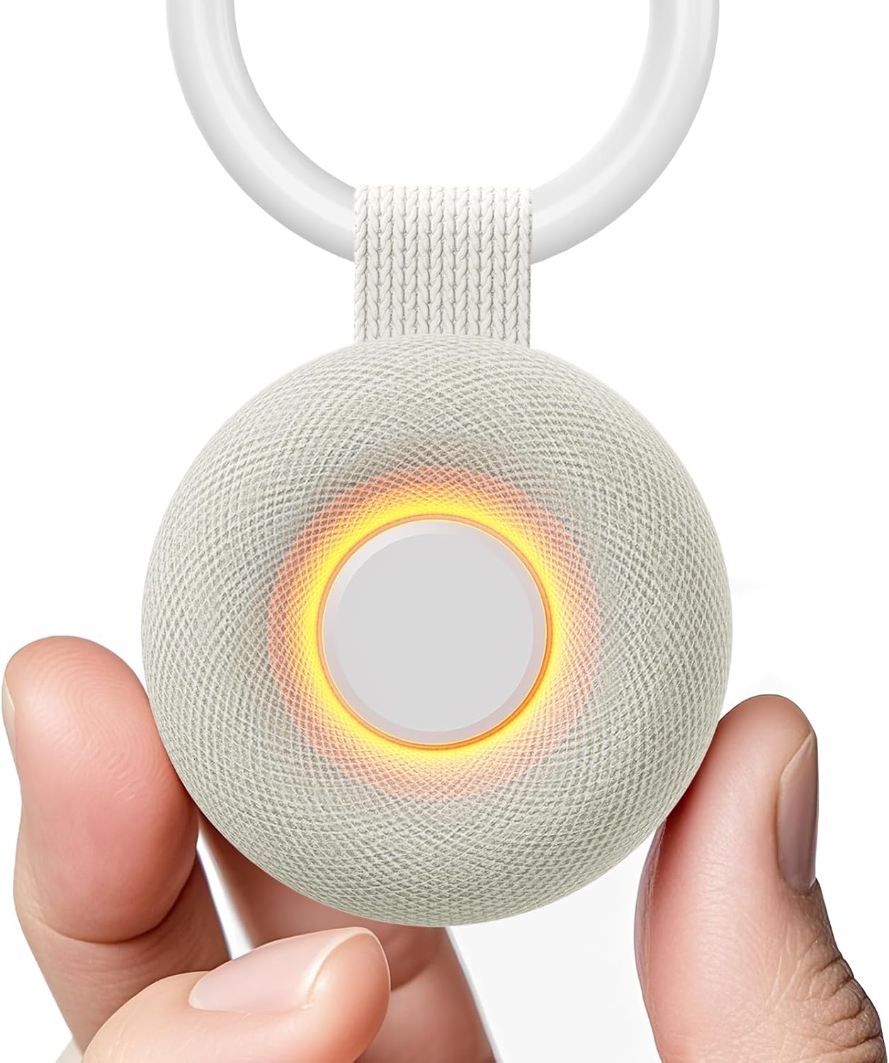 Portable Sound Machine - White Noise for Baby Sleep | 15 Soothing Sounds & 7 Color Night Light