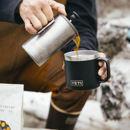 YETI Rambler 14 oz Stackable Mug - Vacuum Insulated Stainless Steel with MagSlider Lid | Durable & Convenient
