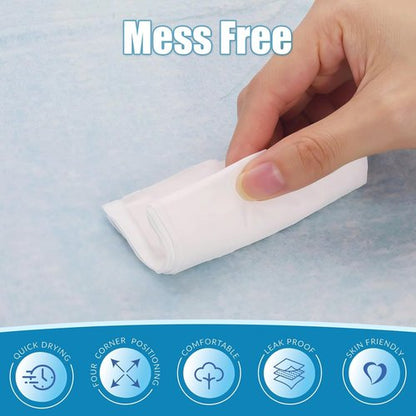 Disposable Bed Pads by [Brand Name] - Super Absorbent 30" x 36" Waterproof Underpads for Adults, Kids & Pets