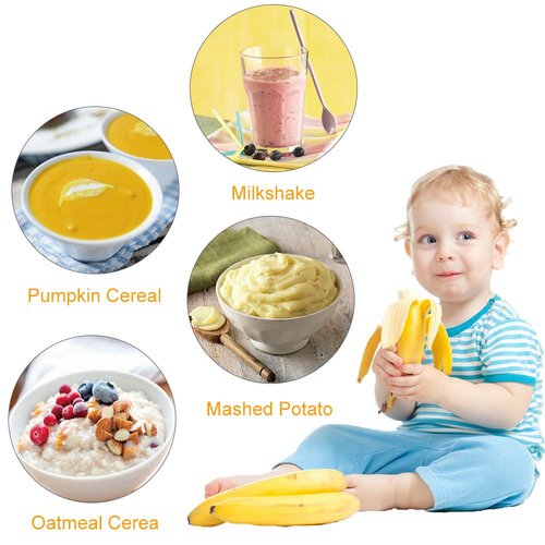 Electric Food Chopper, 5-Cup Food Processor by Homeleader, 1.2L Glass Bowl Grinder for Meat, Vegetables, Fruits and Nuts, Stainless Steel Motor Unit and 4 Sharp Blades, 300W