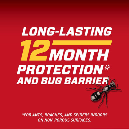 Ortho Home Defense Insect Killer - Ready-To-Use Bug Spray with Comfort Wand | Kills Ants, Cockroaches & Spiders, 1.33 Gal