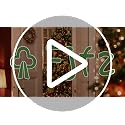 Christmas Tree Lumbar Decorative Throw Pillow Cover 12 x 20 Inches - Pack of 1