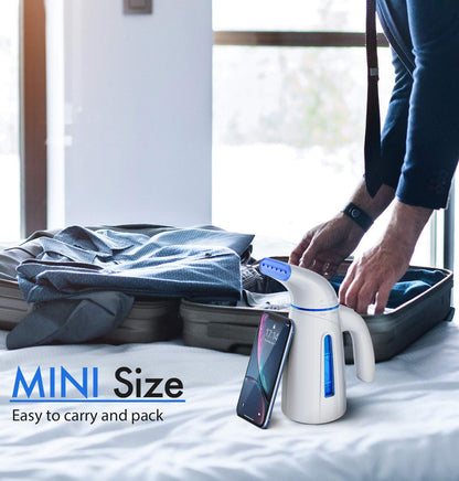 OGHom Handheld Clothing Steamer - 240ml Portable Travel Steam Iron for Wrinkle-Free Garments