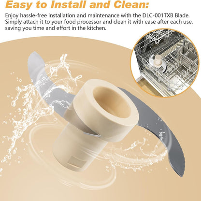 S Blades Replacement Parts Cuisinart DLC-001TXB Blender Replacement Part 14-Cup Dough Blade Fits Models DLC-2014,DFP-14BCNY,DFP-14,DFP-14BCN,DFP-14BCN,DFP-14BCNY,DFP-14BCWN,DFP-14BWN and So On