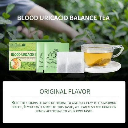 AIHIYO Blood Uric Acid Balance Tea, Promote Purine Metabolism and Relieve Joint Pain, 20 Teabags