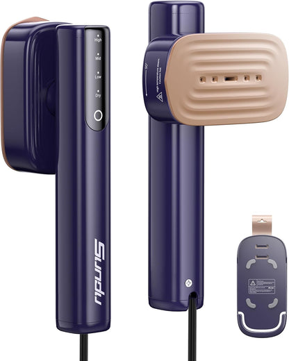 Powerful 1200W Portable Clothes Steamer by [Brand Name] - Fast 15s Heat-Up, 100ml Tank, 20 Min Continuous Steam | Ideal for Travel & Home