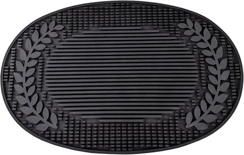 BREKX Insulated Multi-Functional Home Bar Mat - Heat/Water Resistant Dish Mat, Rubber Self Drying Mat - 20.5" x 13.5" XL- Insulated Bar Mat for Home Bar - Mimosa Bar Supplies for Kitchen