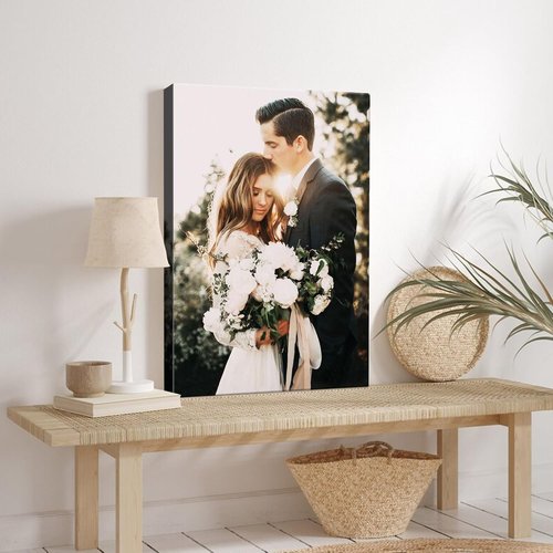Custom Canvas Prints - Personalized Framed Wall Art for Family & Pets | 6x8in Photo Gifts