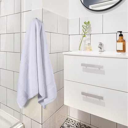 Utopia Towels 16 Pack Premium Bath Towels Set, 27 by 54 Inches, 100% Ring Spun Cotton 600GSM, Lightweight and Highly Absorbent Quick Drying Towels, Perfect for Daily Use, White