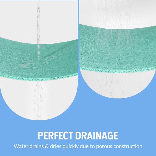 Hargiis Non-Slip Bathtub Mat, Anti Slip Shower Mat, Fast Drying Bathtub Mats, Foot Scrubber Mat, Anti Slip Mat for Tub, Floor, Bathroom, Kitchen, Home, Hotel (Light Green 40"×28")