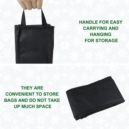 Bonnary Wrapping Paper Storage Bag - 2 Pack Gift Organizer with Pocket | 31 x 5.5 x 5.5 Inches