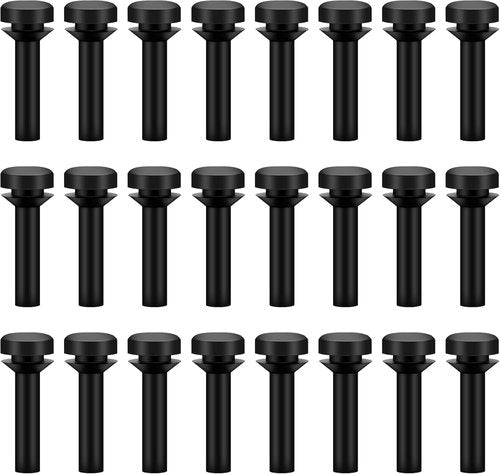 Blutoget Grate Rubber Feet - Compatible with GE Range Burner Cafe Stove Top | 24 Pack Replacement Parts