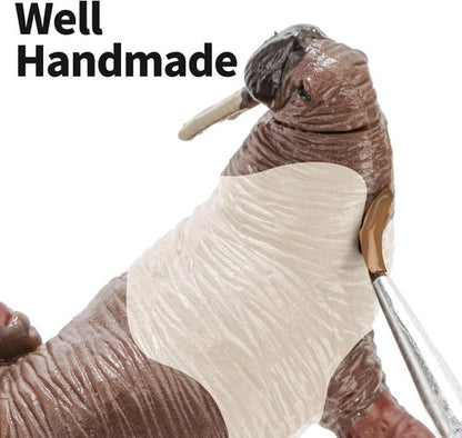 Arctic Polar Animal Figurines Set by [Brand Name] - 12 Realistic Plastic Toys | Includes Polar Bear, Orca & More