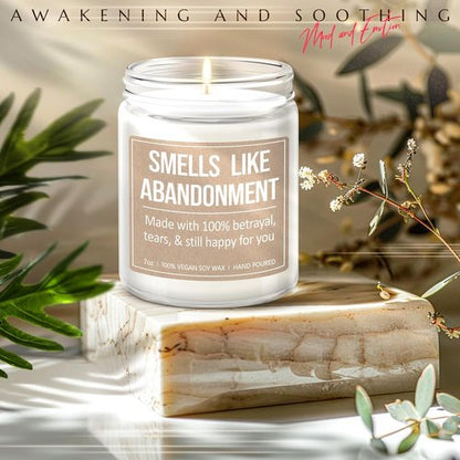 Coworker Leaving Gifts for Women - Retirement Gift for Woman - Goodbye Gifts for Coworkers, Going Away, Moving Away, Farewell Gift for Coworker, Friend, Boss, Work Bestie - Lavender Scented Candle