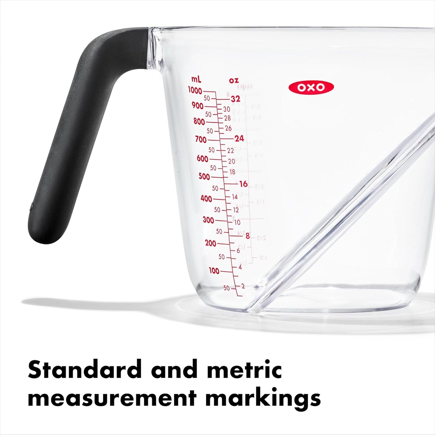 OXO Good Grips Angled Measuring Cup Set - Precision Measurement for Cooking | 3-Piece Set