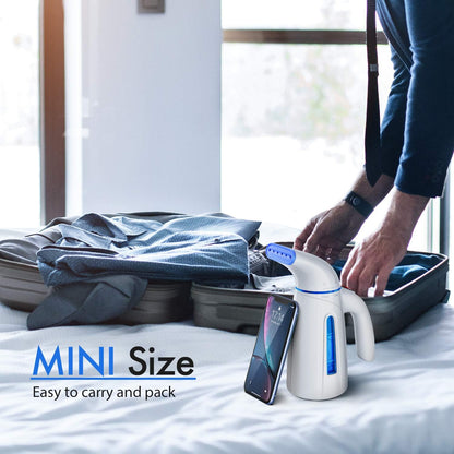 OGHom Handheld Clothing Steamer - 240ml Portable Travel Steam Iron for Wrinkle-Free Garments