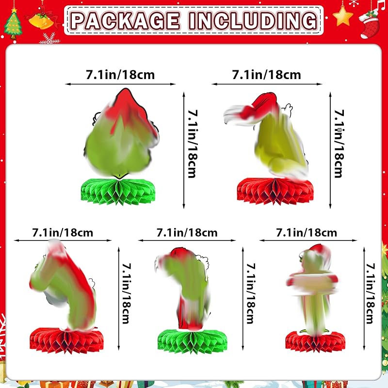 Green Drink Up Christmas Banner Backdrop Set – Naughty Friendsmas Decor