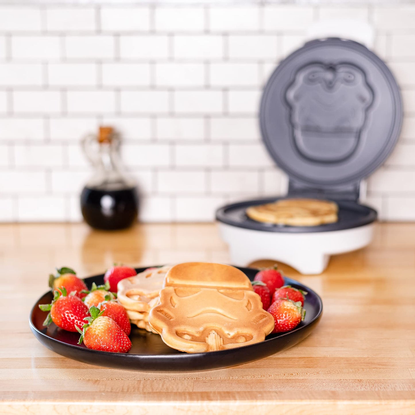 Star Wars Stormtrooper Waffle Maker- Star Wars Icon On Your Waffles- Waffle Iron