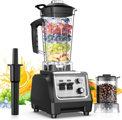 Skiennix 1800W High-Speed Blender - 70 oz Large Capacity for Smoothies, Milkshakes & Ice Crushing
