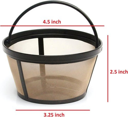 GOLDTONE Reusable Coffee Filter - Fits 8-12 Cup Black & Decker Makers | BPA-Free, Eco-Friendly Solution
