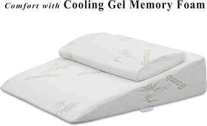 Memory Foam Top for Acid Reflux Relief | 26" x 25" x 7.5