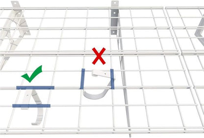 FLEXIMOUNTS 2-Pack Garage Shelving - 24"x72" Wall Storage Rack with Hooks | Classic White Finish