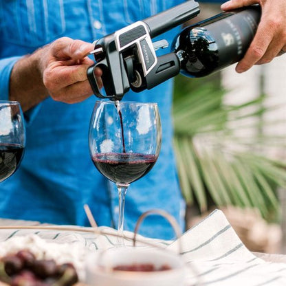 Coravin Model Two -Wine Preservation System - Bottle Opener, Needle Pourer, Aerator, and Wine Saver - Graphite - Includes 2 Argon Gas Capsules and Wine Needle