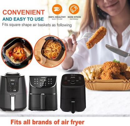 Air Fryer Liners | Disposable Parchment Paper for Instant Pot Vortex Plus 6QT - 200 Pcs