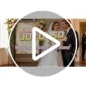 Wedding Welcome Sign Stand Display Easel with Adjustable Height & Black Matte Finish