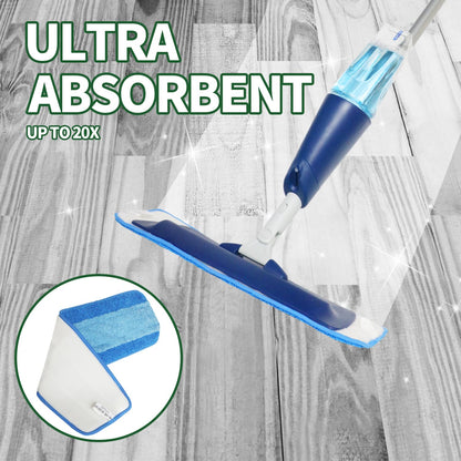 Vowanop 4 Pack Microfiber Cleaning Pads Compatible with Bona Mop, Reusable Microfiber Mop Pads for 18 Inch Mop, Hardwood Floor Replacement Cleaning Mop Pads, Machine Washes