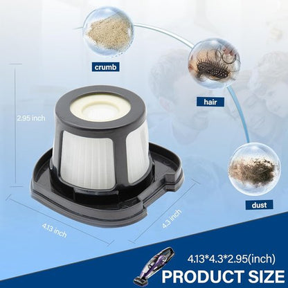 Bissell Vacuum Replacement Filters - Compatible with Pet Hair Eraser 2390A & AutoMate 2284W | High-Quality Performance