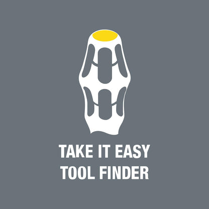 Wera 05022732001 Kraftform VDE Stainless Steel Slotted Screwdriver - 7/32" Head, 3.86" Blade Length