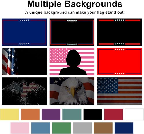 Custom Flag - 3x5 Ft Double-Sided Outdoor Banner | Personalize with Your Text, Photo, or Logo