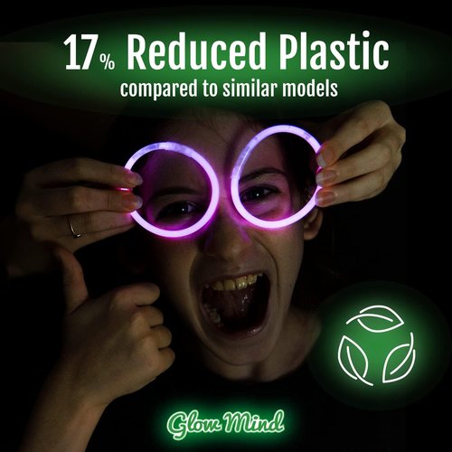 Glow Sticks Bulk - 200 Ultra Bright Glow in the Dark Party Supplies | 8-Inch Party Favors with Bracelets & Necklaces