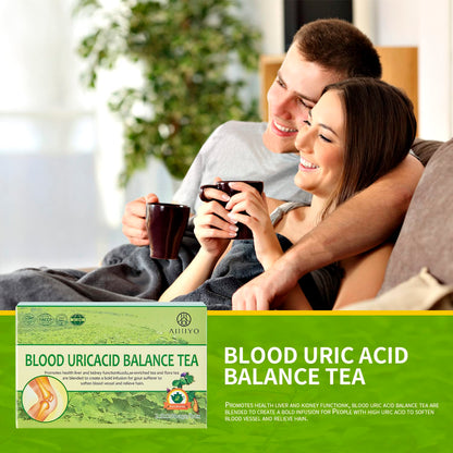 AIHIYO Blood Uric Acid Balance Tea, Promote Purine Metabolism and Relieve Joint Pain, 20 Teabags