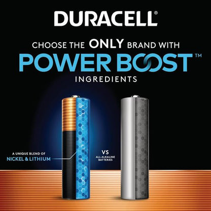 Duracell Coppertop AA Batteries - Long-Lasting Power Boost for Household Devices | 24 Count Pack