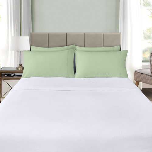 Utopia Bedding King Pillow Cases - 4 Pack - Envelope Closure - Soft Brushed Microfiber Fabric - Shrinkage and Fade Resistant Pillow Covers King Size 20 X 40 Inches (King, Sage)