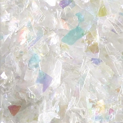 Jimmy Jem's - White Iridescent Snow Globe Decorations | 2 Oz Christmas Crafting Supplies
