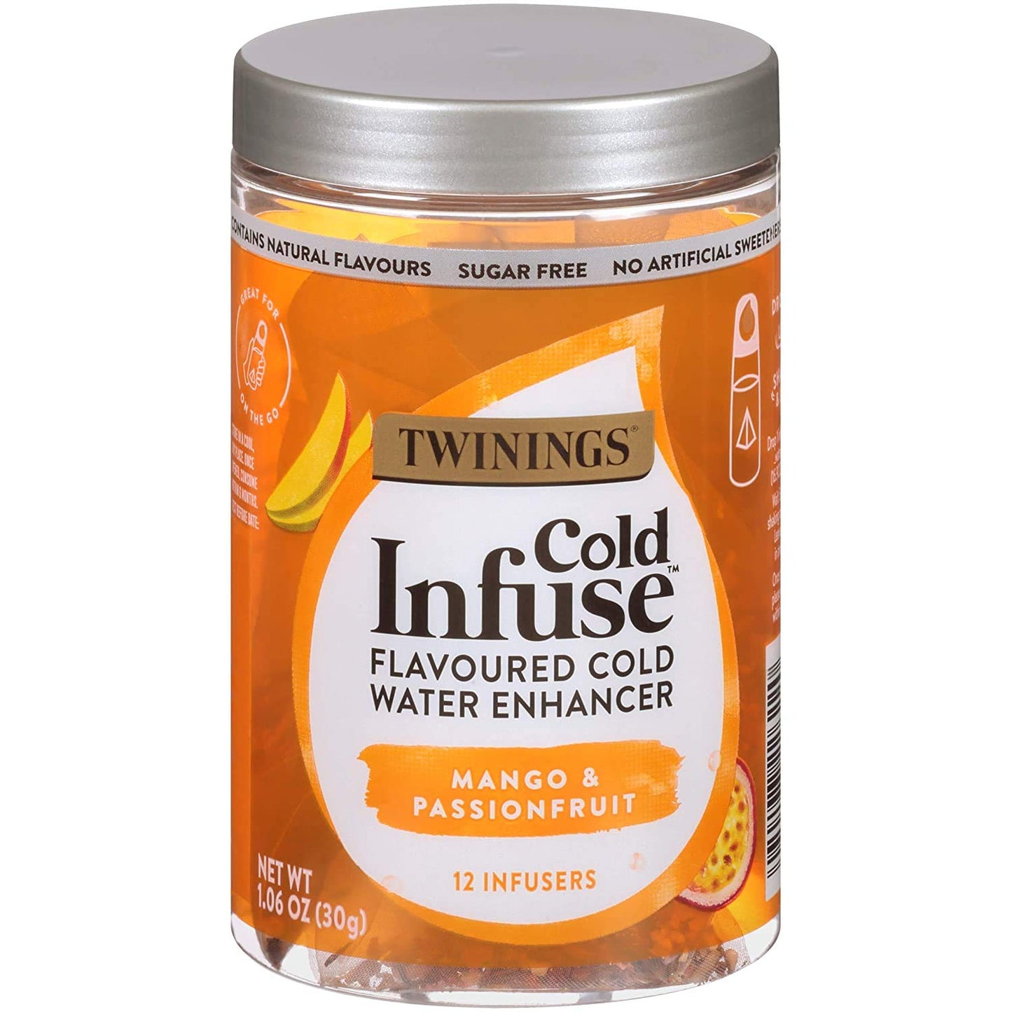 Twinings Cold In'Fuse Mango Passionfruit and Blood Orange Tea