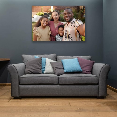 Custom Canvas Prints - Personalized Wall Art for Family & Pets | Framed 8 x 10 Canvas Pictures