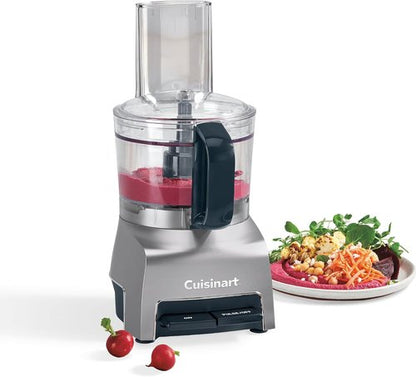 Cuisinart 5-Cup Food Processor - Chop & Shred with Silver Finish | Compact Kitchen Essential