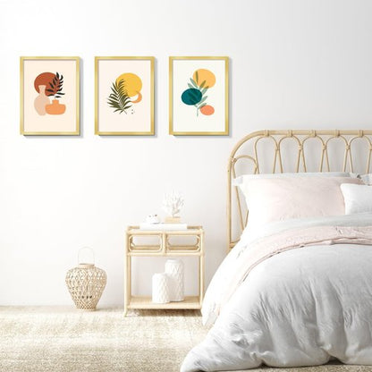 LaVie Home 9x12 Picture Frame for Wall Display, 9x12 Gold Picture Frame with HD Plexiglas, 9 x 12 Poster Frame 1 Pack, Display Frame for Vertical or Horizontal, Classic Collection